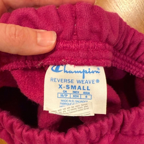 Champion Fuchsia sweatpants - Picture 3 of 3
